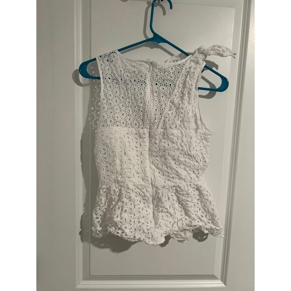 Lilly Pulitzer white blouse size 6 - Picture 5 of 6